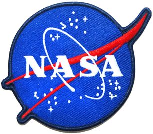 Nähen Sie auf Gewohnheit gesponnenem die Ausweise Merrow-Grenzstickerei-NASA-Ausweis